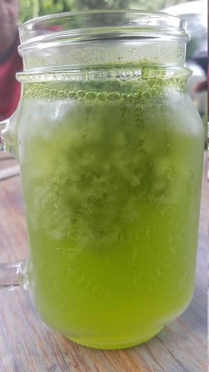 Basil lemonade at Marietta in Medellin