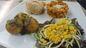 Plate of the day at Marietta in Medellin