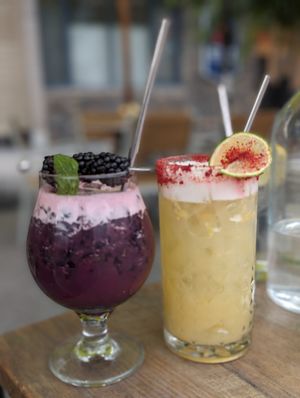 You had me at aloha and Black buffalo at Nourish Bistro in Banff