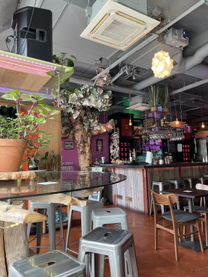 Nice interior   at Nourish Bistro in Banff