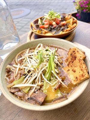   at Nourish Bistro in Banff