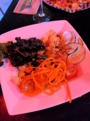 Mac and Squeeze at Nourish Bistro in Banff