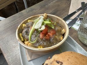 Poutine   at Nourish Bistro in Banff