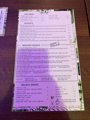   at Nourish Bistro in Banff