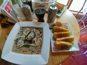 The ramen was sublime! at Nourish Bistro in Banff