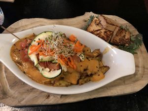 Yummy at Nourish Bistro in Banff