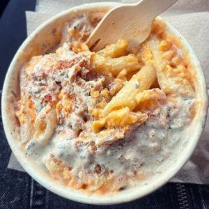 Mac n cheese at Vx in Bristol