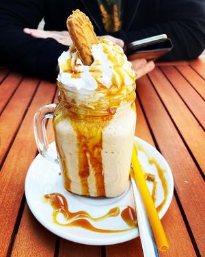 Biscoff milkshake  at Vx in Bristol