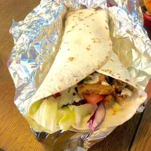 Kebab wrap  at Vx in Bristol