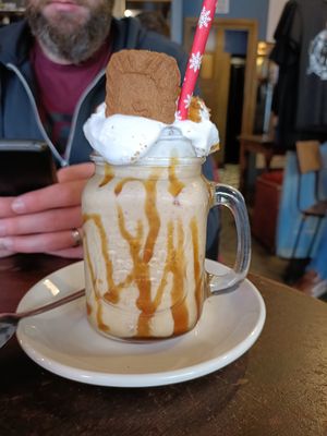Biscoff shake at Vx in Bristol