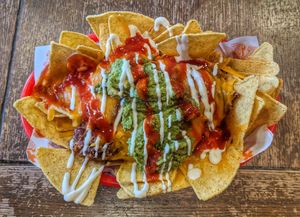 Mexican Nachos (7/10) at Vx in Bristol