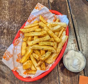 Fries (5/10) at Vx in Bristol