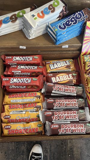 Chocolate bars  at Vx in Bristol