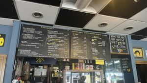 Menu  at Vx in Bristol