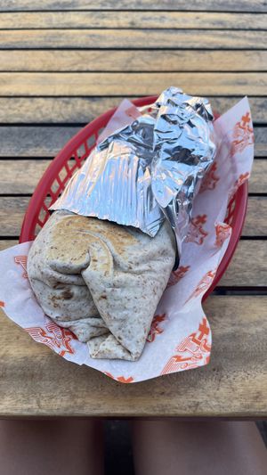 Mac n cheese burrito  at Vx in Bristol