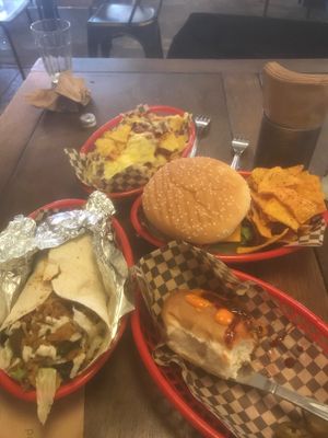 Junk-tastic vegan food! at Vx in Bristol