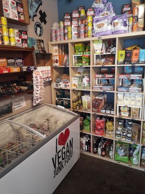 Shop section at Vx in Bristol