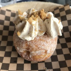 Custard donut  at Vx in Bristol
