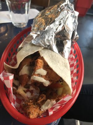 Vegan kebab at Vx in Bristol