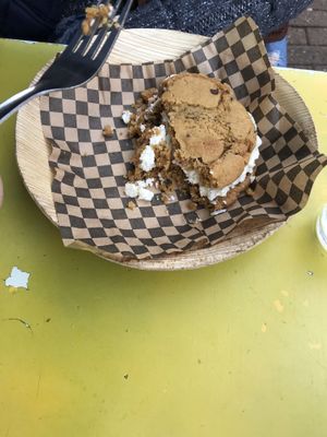 Cookie sandwitc at Vx in Bristol