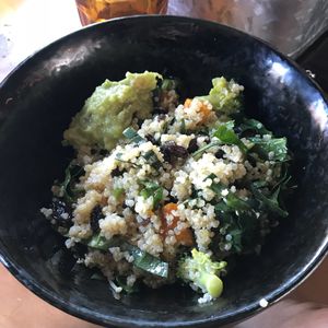 Grains & Green Vegan option at The Rabbit Hole in Hakuba