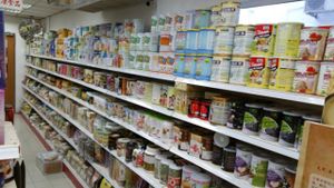 Variety of Vegetarian and Organic products  at Yolek Vegetarian & Organic Mart in Kuala Lumpur