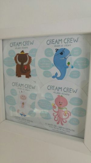 sign at Cream Crew in Mallorca