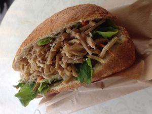 The Vegan Roll at Bahn Mi K in Sydney