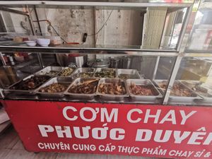 Food at Com Chay in Nha Trang