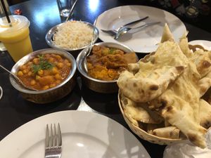 Our spread, again. at Muskaan K Indian Gourmet in Huntingdale