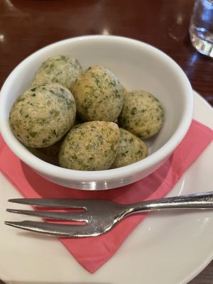 Zeppeline (fried seaweed fritters). at DisneySea - Ristorante Di Canaletto in Urayasu