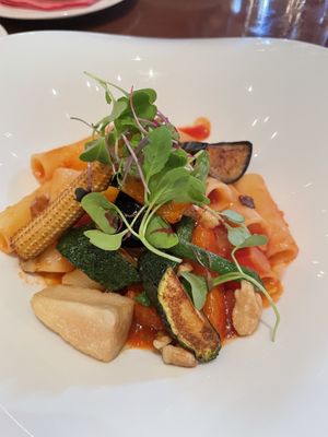 Millerige (vegetable pasta in tomato sauce). at DisneySea - Ristorante Di Canaletto in Urayasu