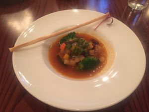 Vegan minestrone at DisneySea - Ristorante Di Canaletto in Urayasu