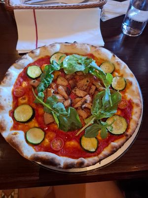 Pizza (no cheese). at DisneySea - Ristorante Di Canaletto in Urayasu