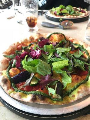Vegan vegetable pizza (need to request) at DisneySea - Ristorante Di Canaletto in Urayasu