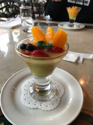 Vegan fruit desert (need to request) at DisneySea - Ristorante Di Canaletto in Urayasu