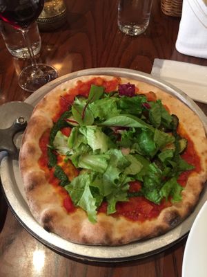 Pizza Palazzo Canals (Vegetables) with no cheese at DisneySea - Ristorante Di Canaletto in Urayasu