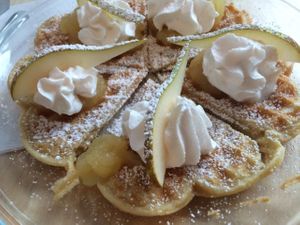 waffles! at Koffie Engel in Berlin