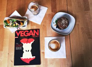 really tasty food and nice coffee ! at Koffie Engel in Berlin