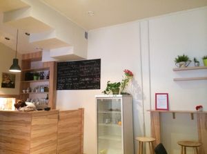 interior at Zalia Pupa in Kaunas