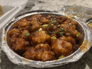 Gobi Manchurian  at OM Indian Bistro in Phoenix