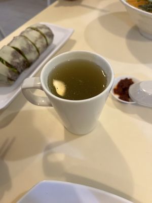 Hot lemon grass- good but portion is miserable again  at SunnyChoice - Bukit Batok in West Singapore