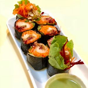 Veggie rolls at SunnyChoice - Bukit Batok in West Singapore