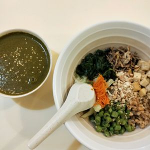 Thunder Tea Rice at SunnyChoice - Bukit Batok in West Singapore