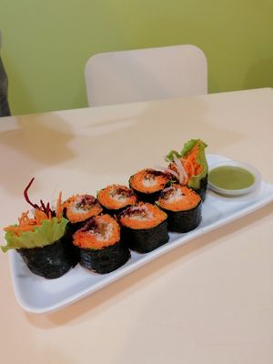 Vegetarian sushi at SunnyChoice - Bukit Batok in West Singapore