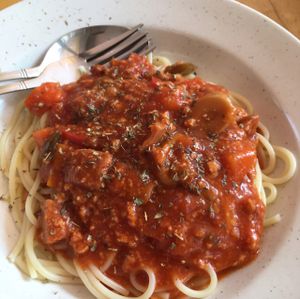 spaghetti at SunnyChoice - Alexandra Village in Central Singapore