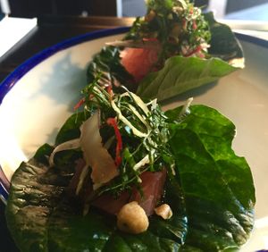 Miang som O at Village People Hawker Foodhall in Fitzroy