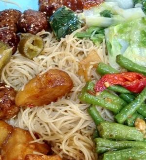 Mixed plate at Fei Cui  Fancy Vegetarian Food 翡翠素食 in Central Singapore