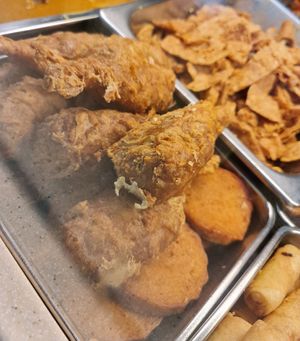 Fried Drumstick ~ 27/10/21 at Mi Le Vegetarian 弥乐素食 in Central Singapore