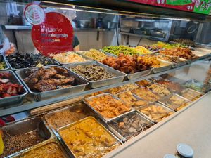 Today's dishes ~ 10/11/21 at Mi Le Vegetarian 弥乐素食 in Central Singapore